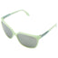 Porsche Design Light Olive/Silver Mirror Square Women's Sunglasses