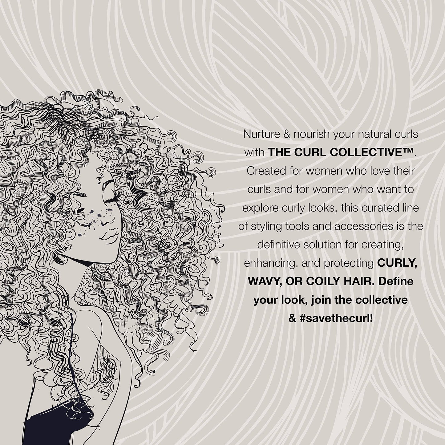 The Curl Collective™ Curly Diffuser - CONAIR