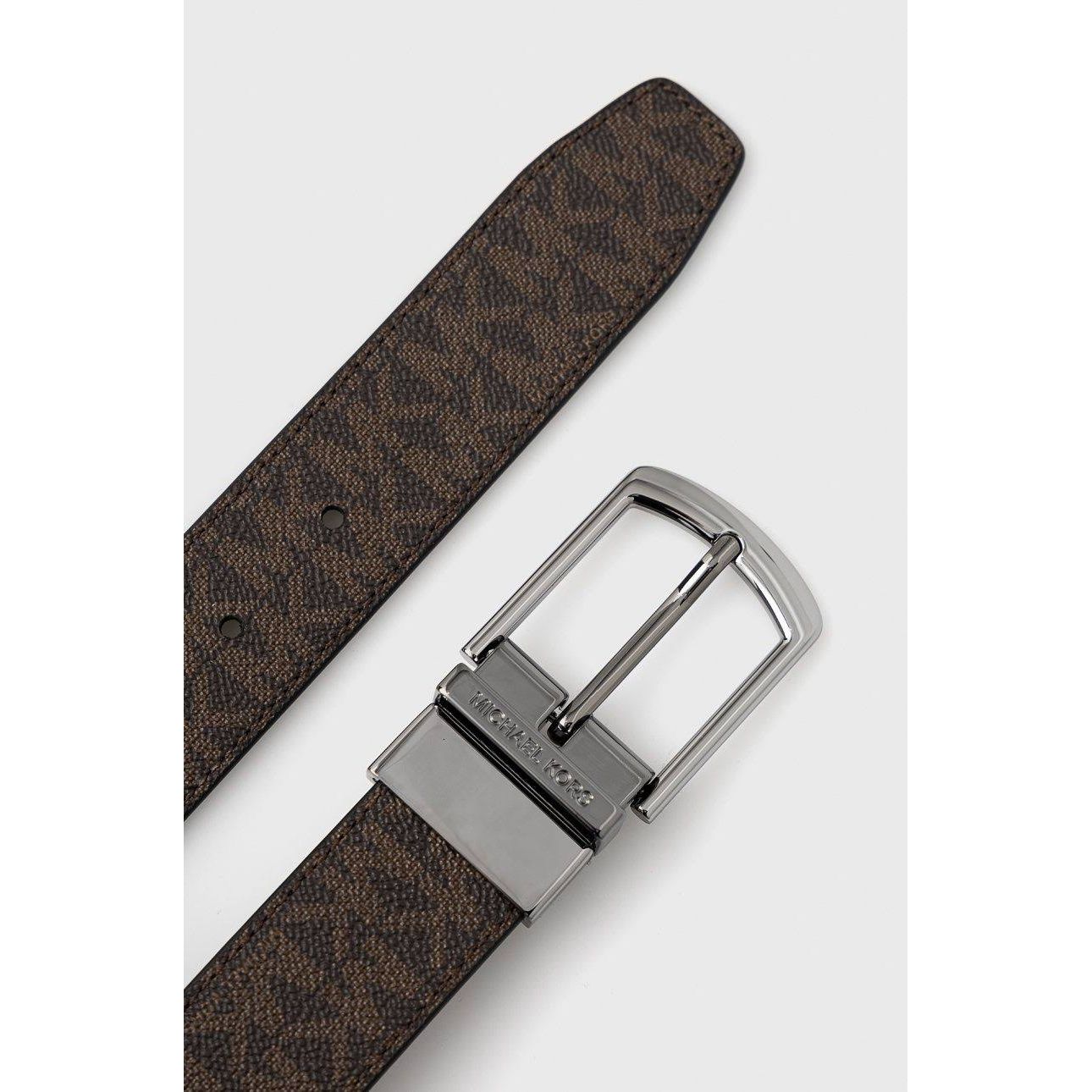 Michael Kors 4-in-1 Reversible Logo Belt Box Set Brown (Men)