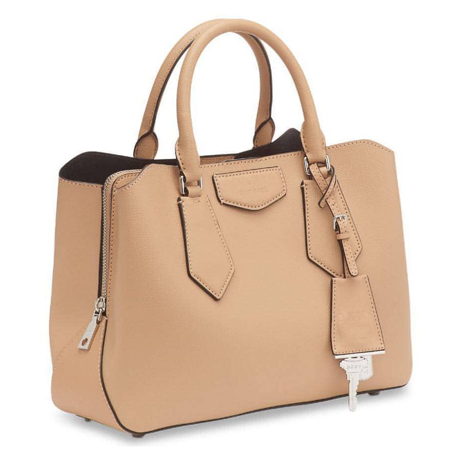 DKNY Handbag - Sullivan Satchel (Latte/Silver) - Brandat Outlet, Women's Handbags Outlet ,Handbags Online Outlet | Brands Outlet | Brandat Outlet | Designer Handbags Online |