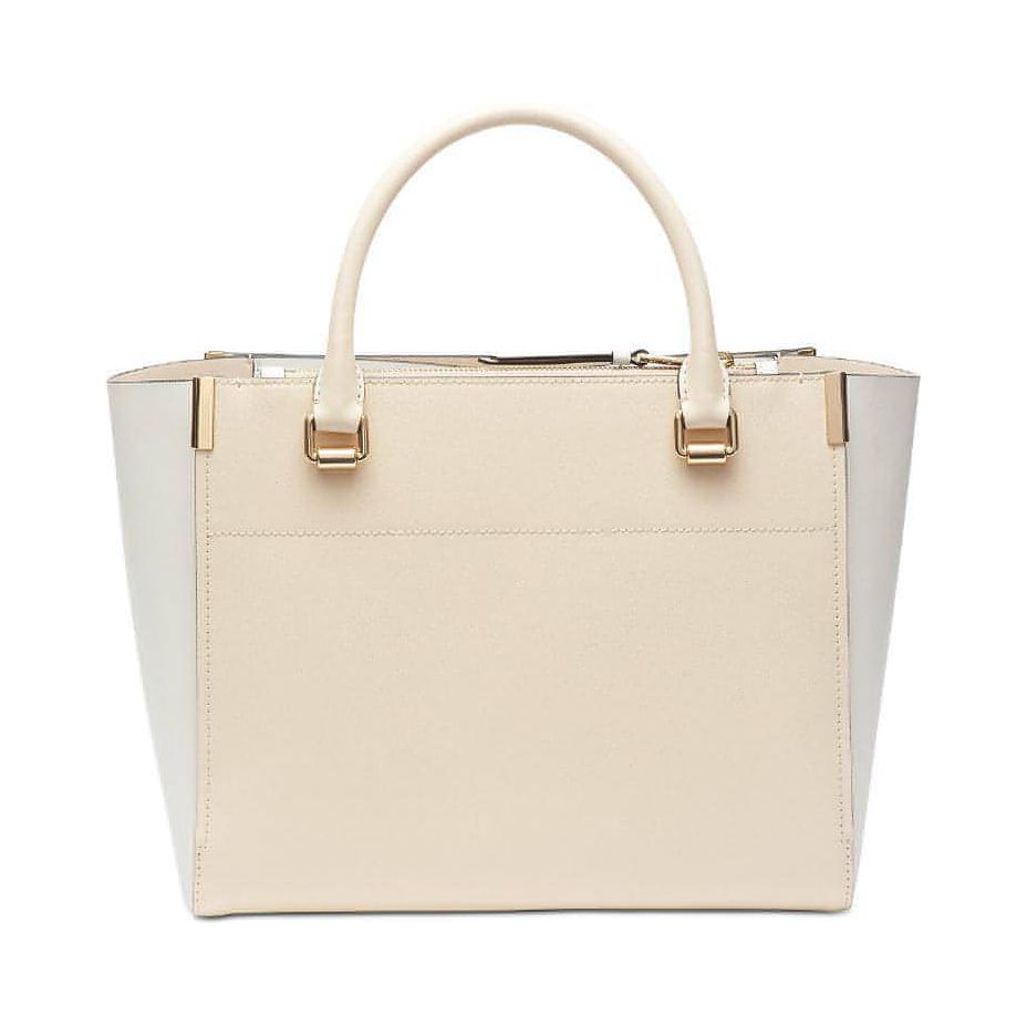Calvin Klein Raelynn Satchel (Light Sand/Gold) - Brandat Outlet, Women's Handbags Outlet ,Handbags Online Outlet | Brands Outlet | Brandat Outlet | Designer Handbags Online |