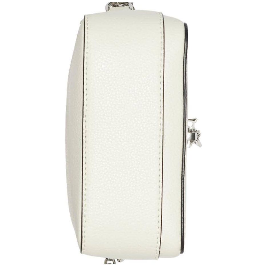 DKNY Elissa Pebble Leather Crossbody (White/Silver) - Brandat Outlet, Women's Handbags Outlet ,Handbags Online Outlet | Brands Outlet | Brandat Outlet | Designer Handbags Online |