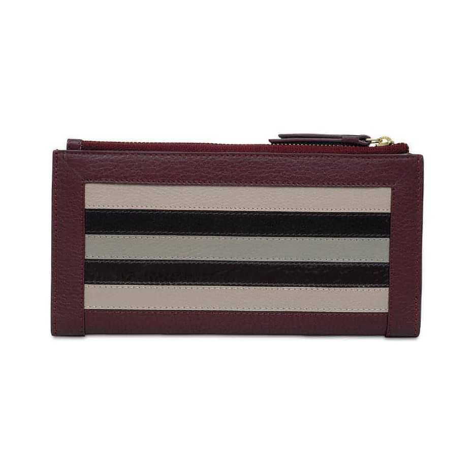 Radley London Eltham Stripe Leather Wallet (Port/Gold) - Brandat Outlet, Women's Handbags Outlet ,Handbags Online Outlet | Brands Outlet | Brandat Outlet | Designer Handbags Online |