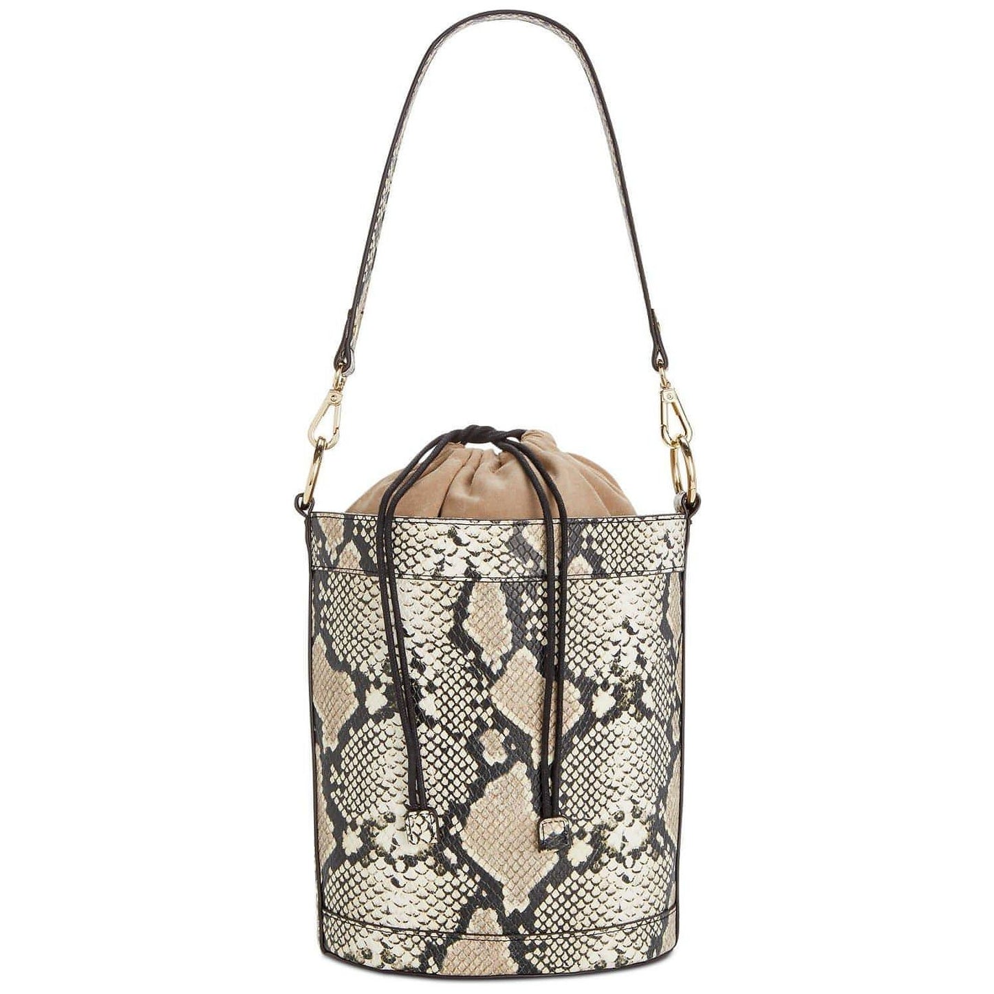 I.N.C. Averry Snake Drawstring Bucket Bag - Brandat Outlet, Women's Handbags Outlet ,Handbags Online Outlet | Brands Outlet | Brandat Outlet | Designer Handbags Online |