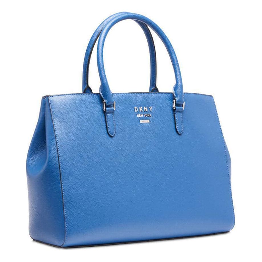 DKNY Whitney Leather Tote (Azure/Silver) - Brandat Outlet, Women's Handbags Outlet ,Handbags Online Outlet | Brands Outlet | Brandat Outlet | Designer Handbags Online |