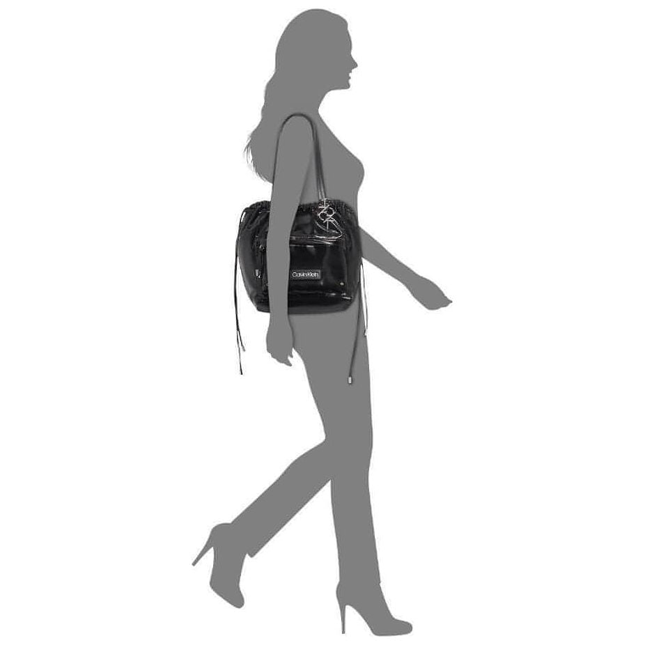 Calvin Klein Georgia Tote (Silver/Black) - Brandat Outlet, Women's Handbags Outlet ,Handbags Online Outlet | Brands Outlet | Brandat Outlet | Designer Handbags Online |