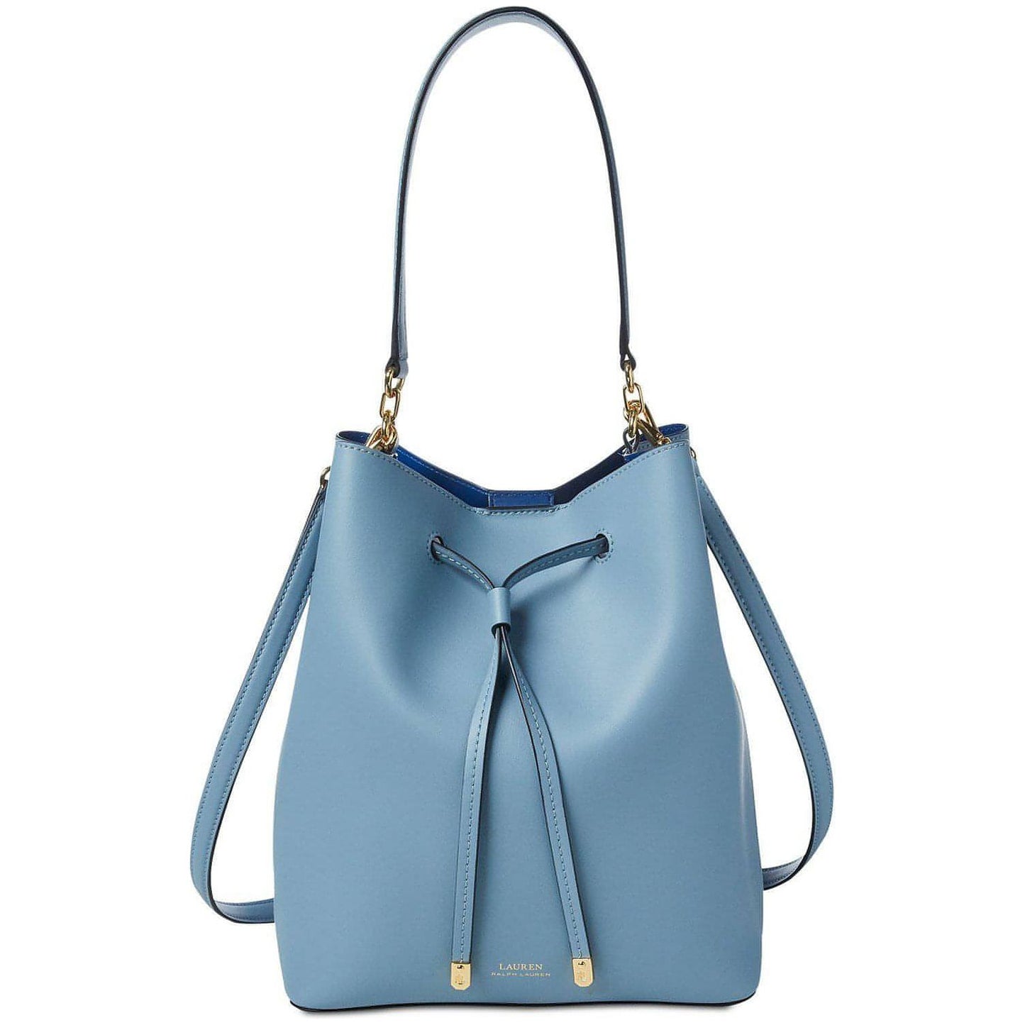 Ralph Lauren Handbag - Dryden Debby Leather Drawstring (Blue Mist/Cosmic Blue) - Brandat Outlet, Women's Handbags Outlet ,Handbags Online Outlet | Brands Outlet | Brandat Outlet | Designer Handbags Online |