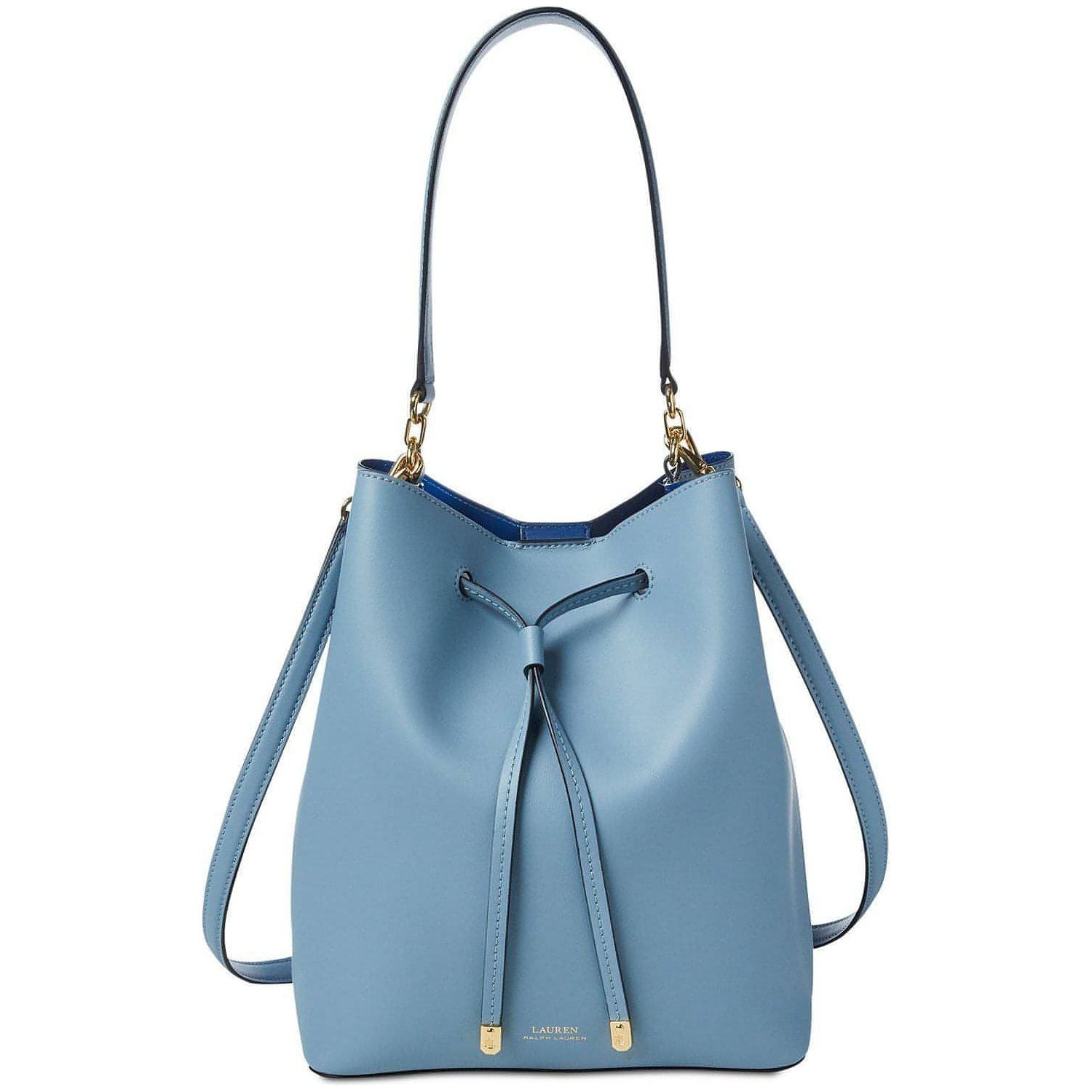 Ralph Lauren Handbag - Dryden Debby Leather Drawstring (Blue Mist/Cosmic Blue) - Brandat Outlet, Women's Handbags Outlet ,Handbags Online Outlet | Brands Outlet | Brandat Outlet | Designer Handbags Online |