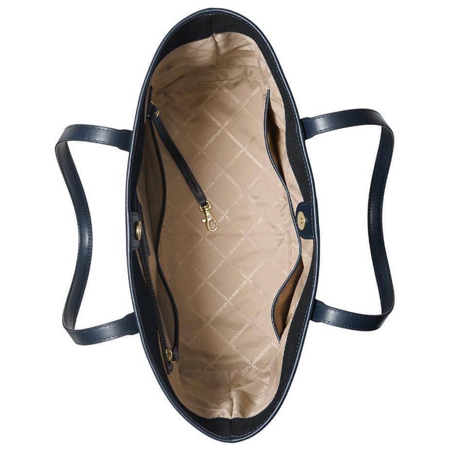 Michael Kors Carter Denim MK Open Tote (Denim Multi/Gold) - Brandat Outlet, Women's Handbags Outlet ,Handbags Online Outlet | Brands Outlet | Brandat Outlet | Designer Handbags Online |