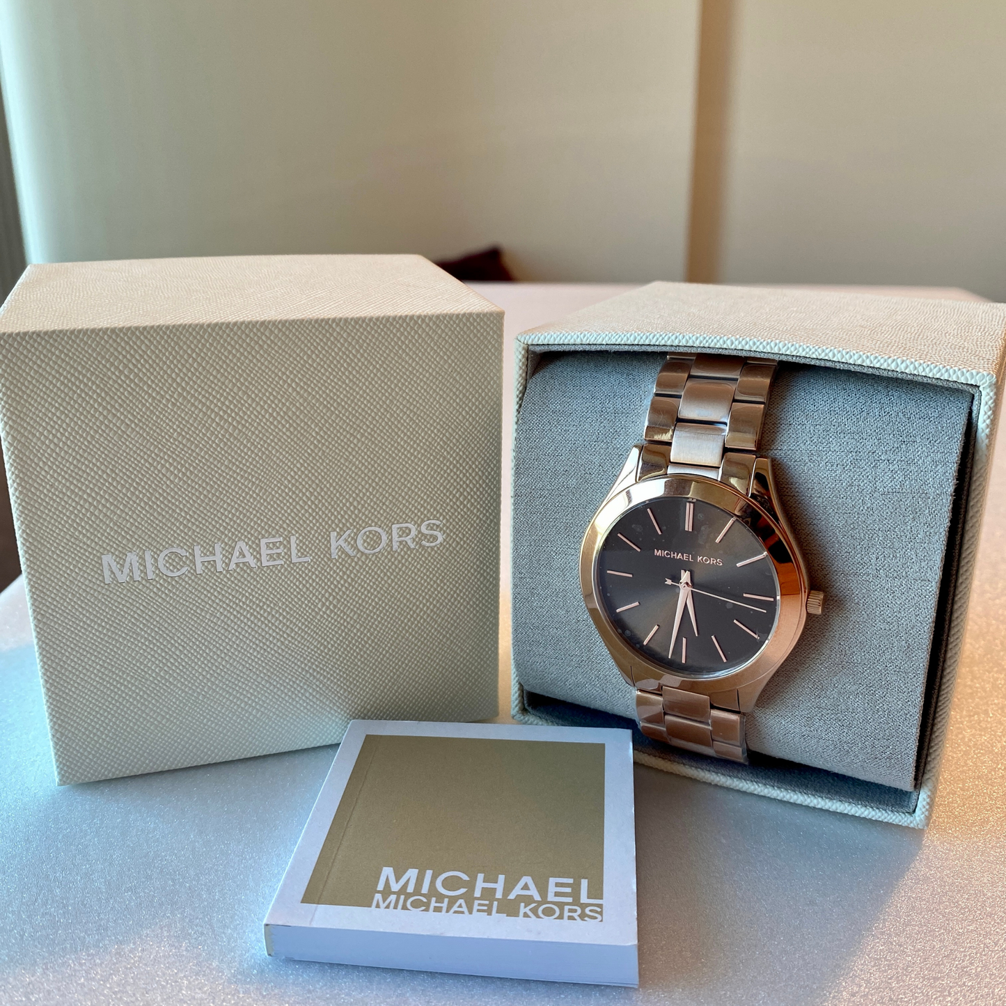 Michael Kors Women's Watch - Slim Runway' Rose Gold 42mm (MK3181)