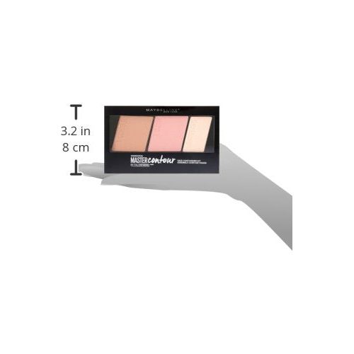 Maybelline Master Contour Face Contouring Kit, Light to Medium, 1 Count