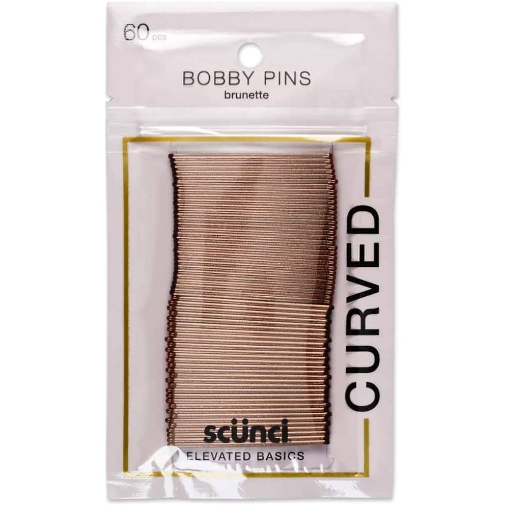 Scunci Curved Bobby Pins - 60pk