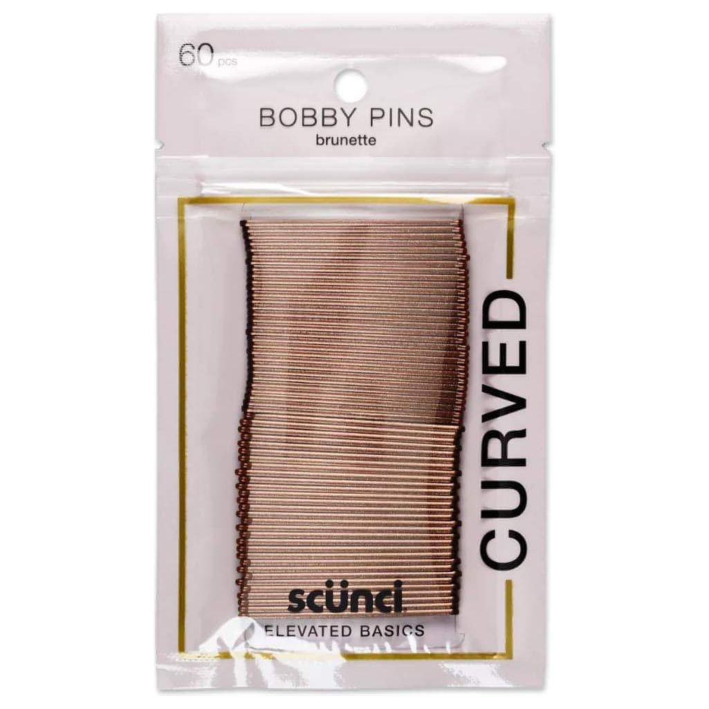 Scunci Curved Bobby Pins - 60pk