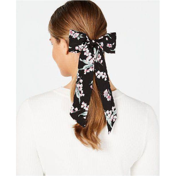 I.N.C. Flower-Print Big Bow Ponytail Holder - Brandat Outlet, Women's Handbags Outlet ,Handbags Online Outlet | Brands Outlet | Brandat Outlet | Designer Handbags Online |