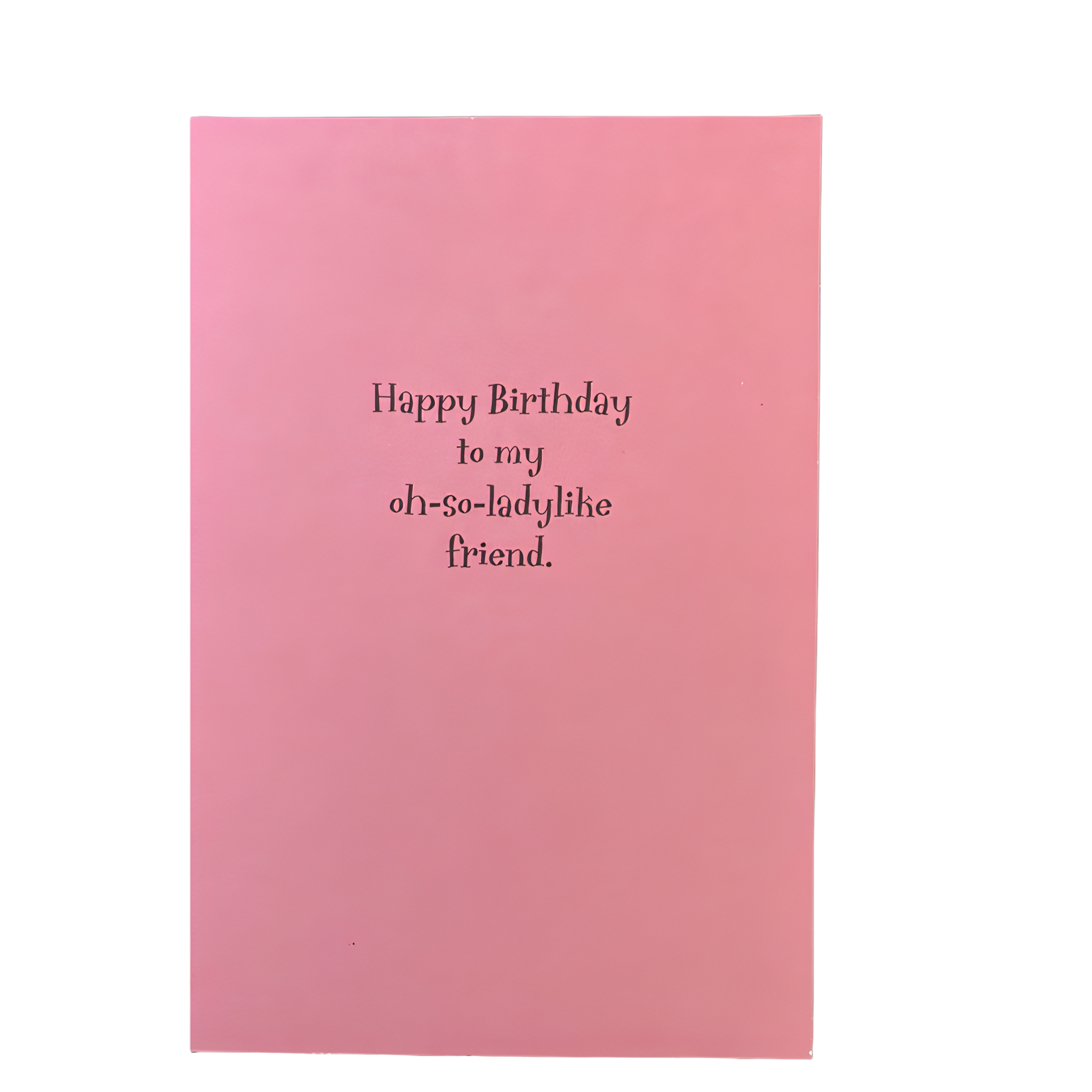 Birthday Card with Envelope - Heartline by Hallmark - "Women Don't Fart!" - Brandat Outlet
