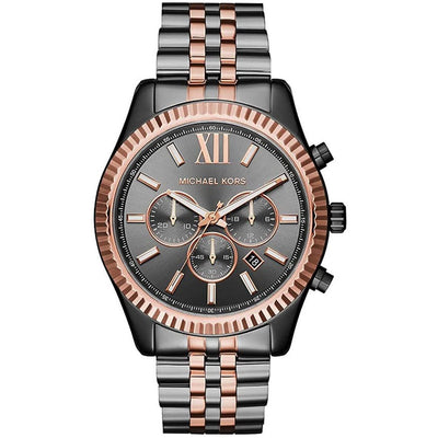 Michael Kors Men's Watch - Lexington Chronograph Stainless Steel Watch 44mm (MK8561) - Brandat Outlet