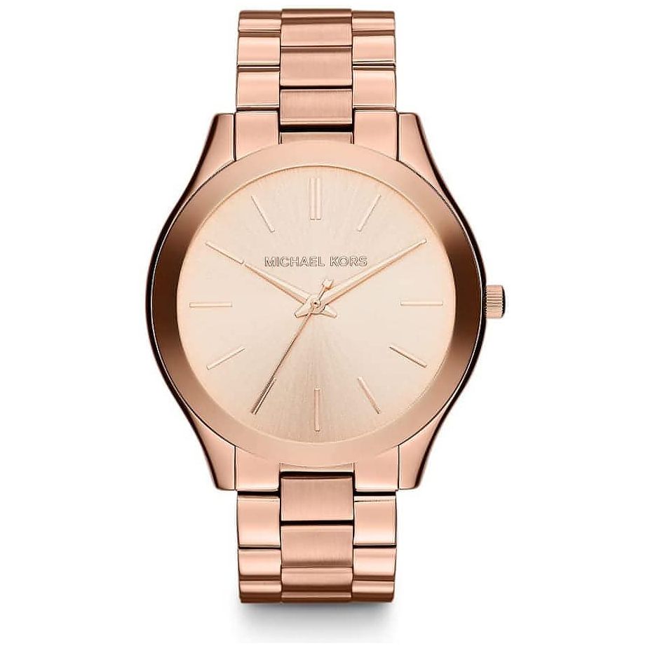 Michael Kors Women's Watch - Slim Runway Three-Hand Stainless Steel Quartz 42mm (MK3197) - Brandat Outlet