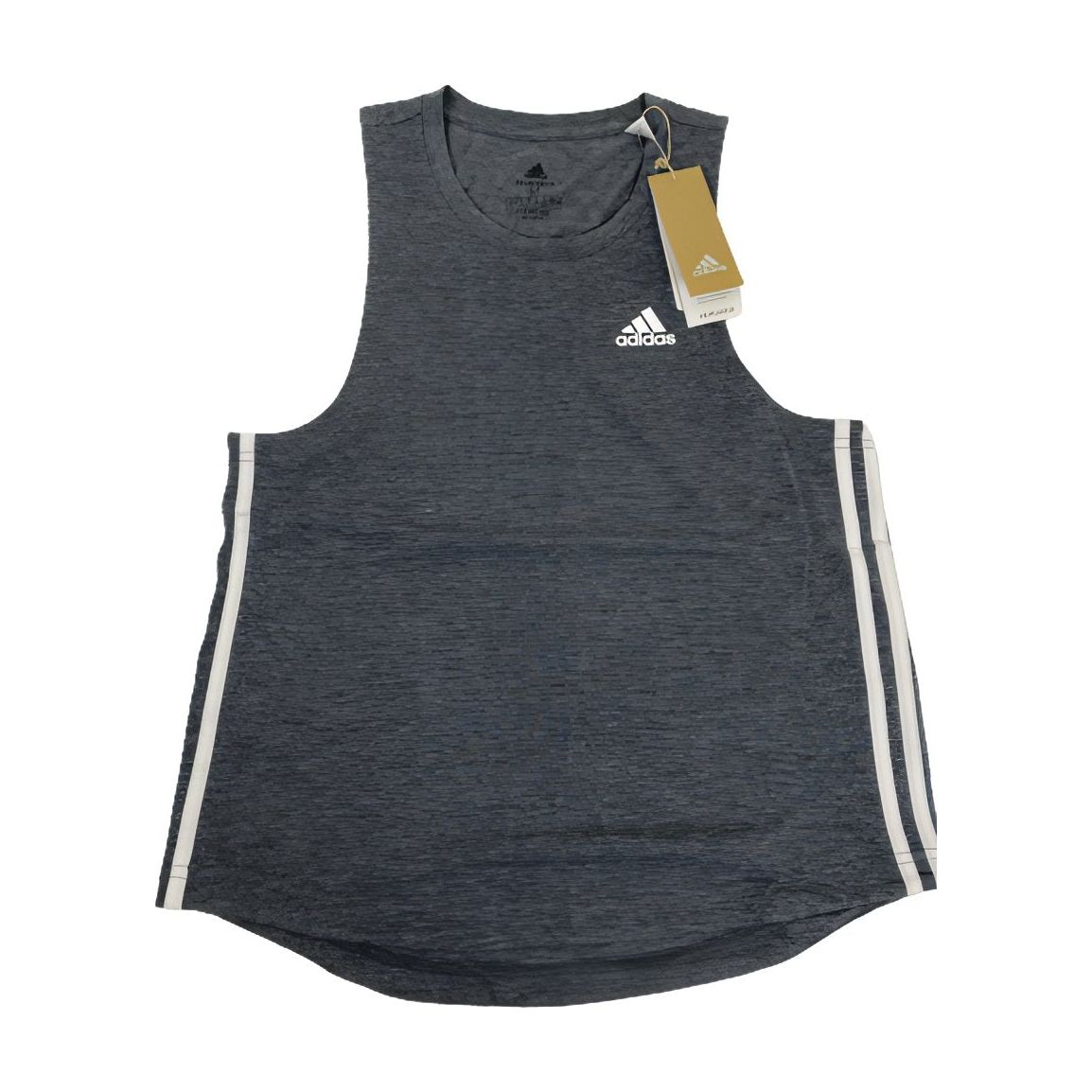 adidas-Adidas Grey/White Tank for Women - Brandat Outlet