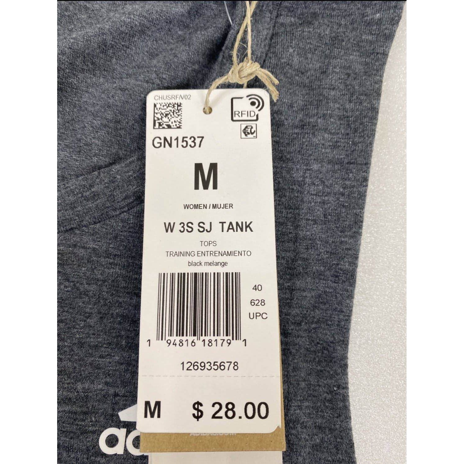 adidas-Adidas Grey/White Tank for Women - Brandat Outlet