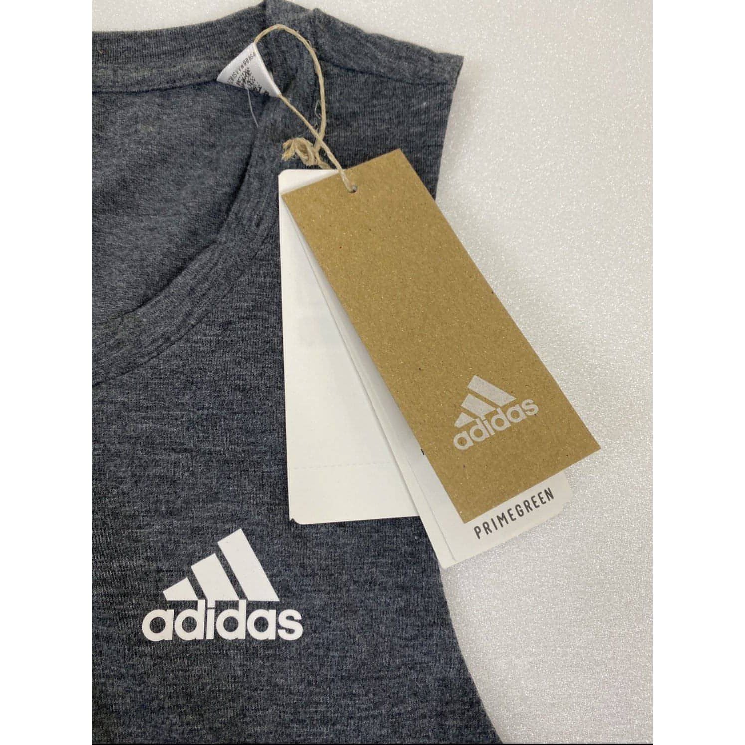 adidas-Adidas Grey/White Tank for Women - Brandat Outlet