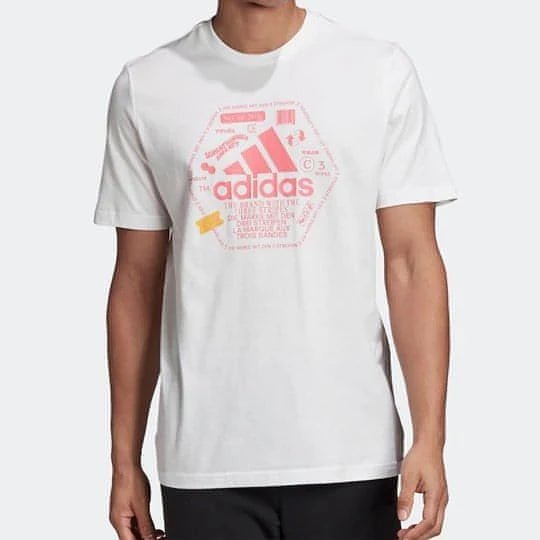 adidas-adidas T-shirt For Men Snack Bos 1 Printing (Size: Small) - Brandat Outlet