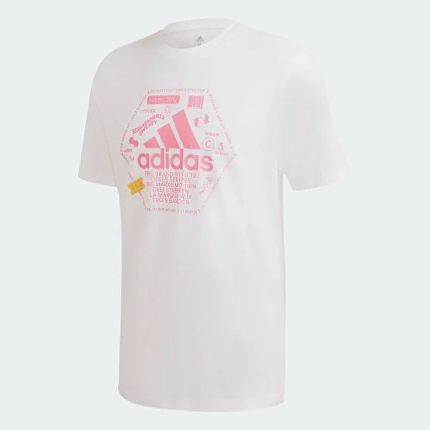 adidas-adidas T-shirt For Men Snack Bos 1 Printing (Size: Small) - Brandat Outlet