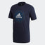 adidas T-shirt for men - ATHLETICS GRAPHIC T-SHIRT Top Size ( Medium )
