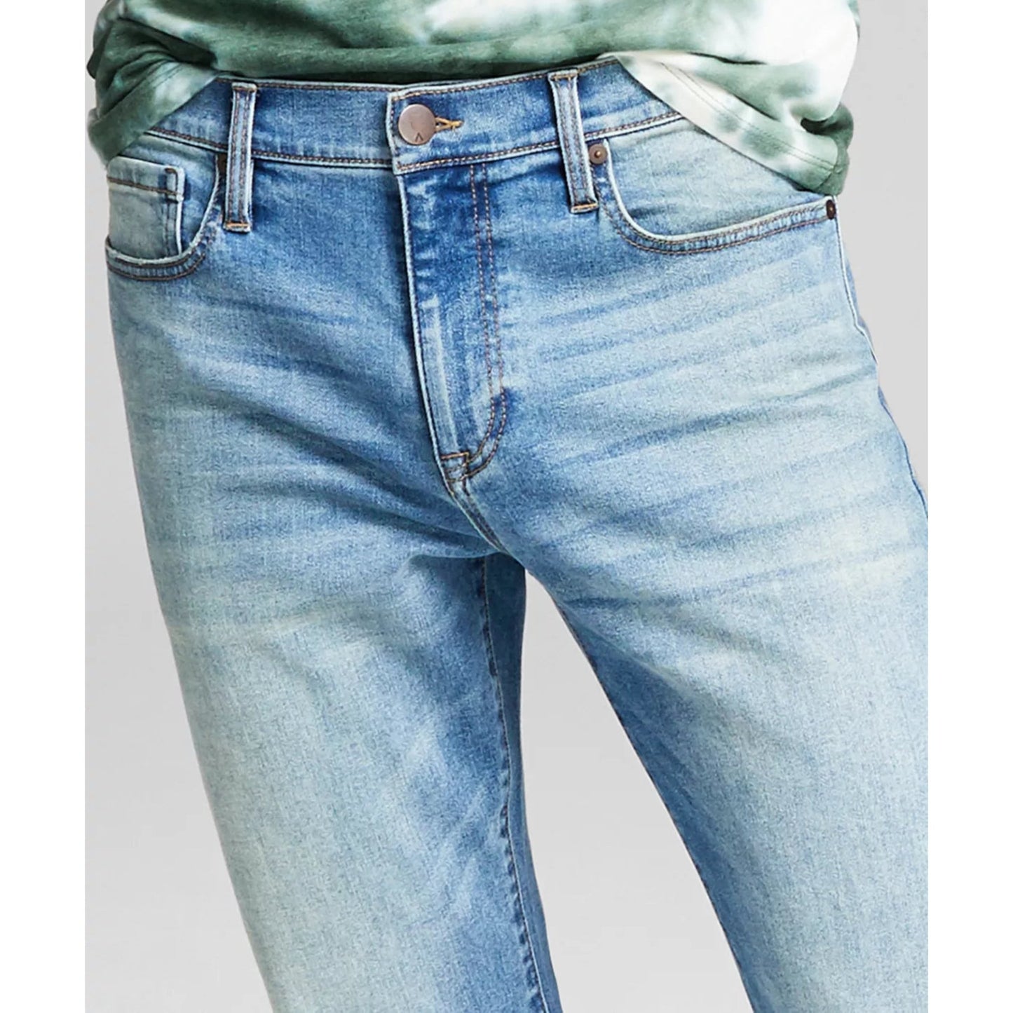 And Now This-And Now This Mens Destructed Slim-Fit Stretch Jeans, Blue, Size: 33x32 - Brandat Outlet
