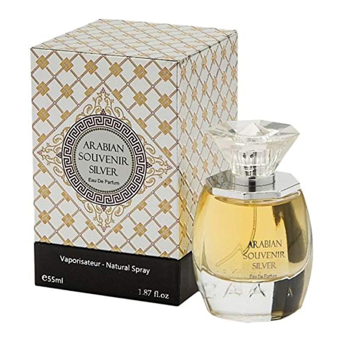 Arabian Souvenir-Arabian Souvenir Silver Unisex - Eau de Parfum - 55ml - Brandat Outlet
