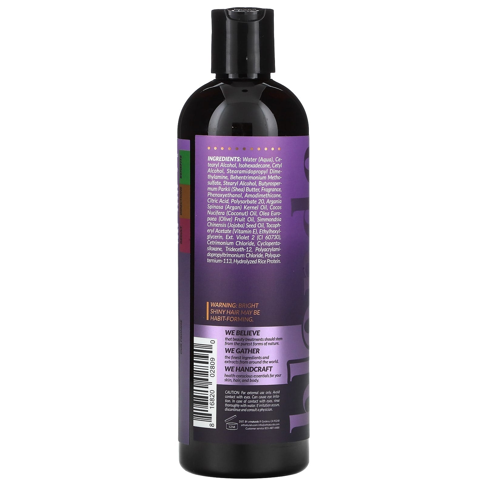 Art Naturals-Art Naturals, Purple Conditioner, For Blonde & Bleached Hair, (355 ml) - Brandat Outlet