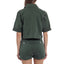 Avec Les-Avec Les Filles Womens Cotton Lyocell Shorts, Green, Size: L - Brandat Outlet