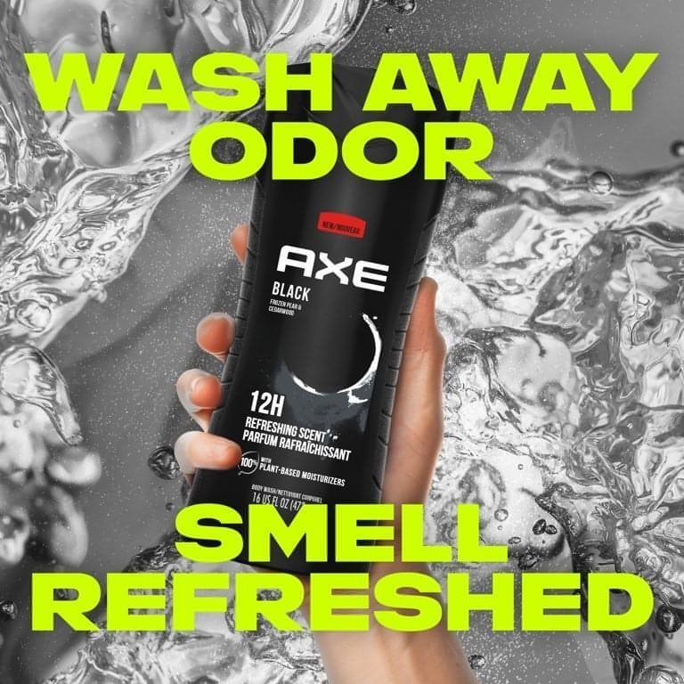Unilever-AXE Black Gift Set (Deo Body Spray, Deo Stick, Body Wash) - Brandat Outlet