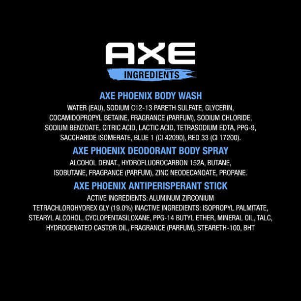 Unilever-AXE Phoenix Gift Set (Deo Body Spray, Deo Stick, Body Wash) - Brandat Outlet