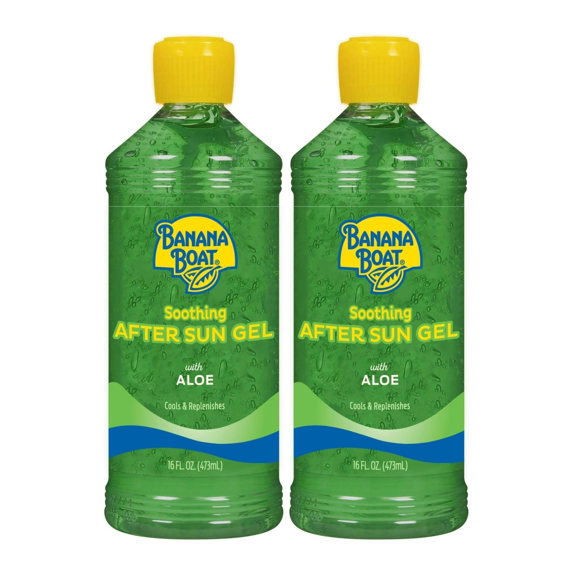 Banana Boat-Banana Boat Soothing After Sun Gel with Aloe Vera, 16oz. - Twin Pack - Brandat Outlet