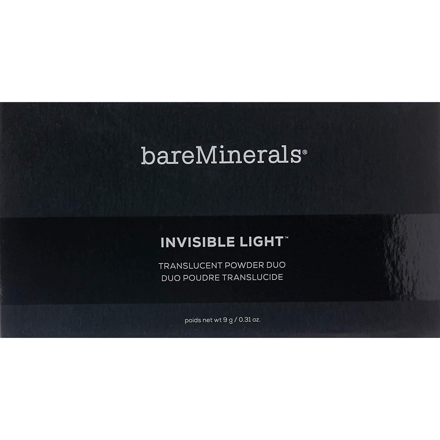 bareMinerals-BareMinerals Invisible Light Translucent Powder Duo for Women - 0.31 oz (10g) - Brandat Outlet