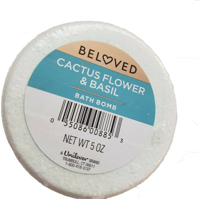 Unilever-Bath Bomb - Beloved Cactus Flower & Basil Bath Bomb ( 5 oz ) - Brandat Outlet