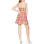 BCBGeneration-BCBGeneration Plaid Square-Neck Cami Dress, Multi - Brandat Outlet