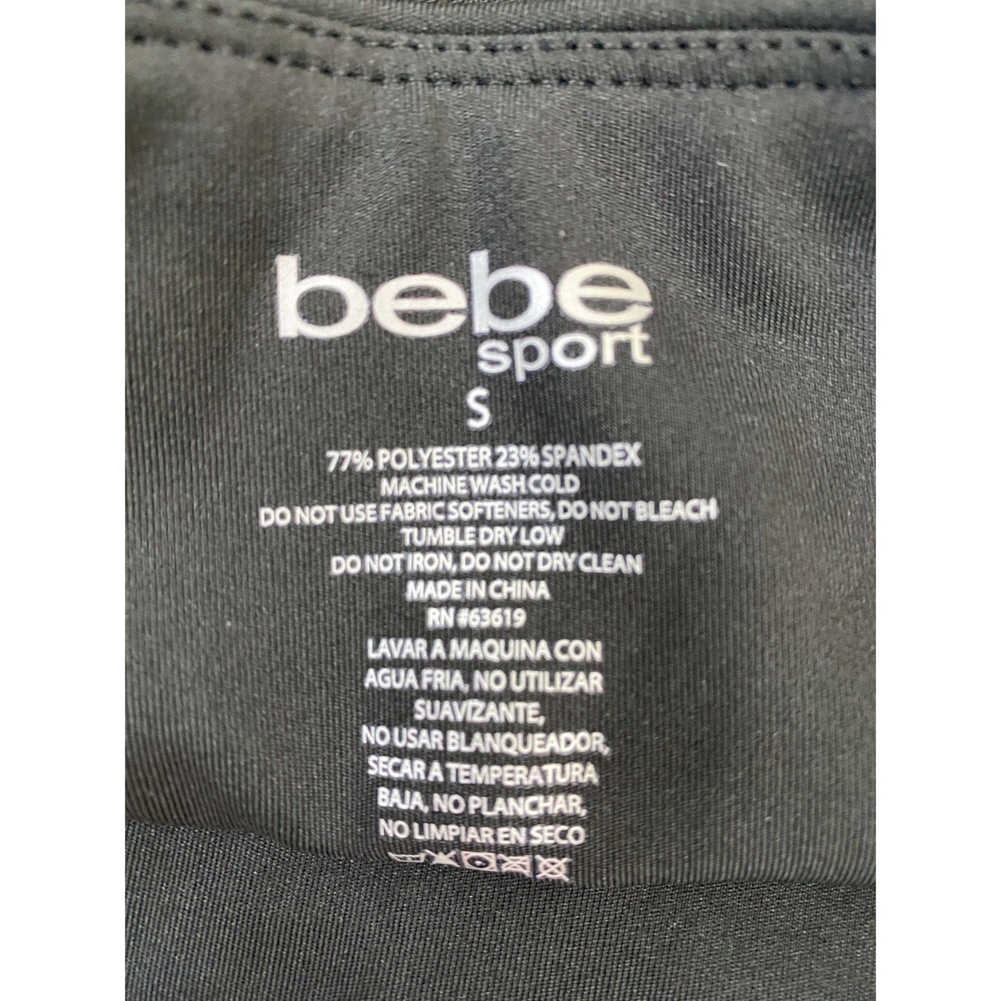 Bebe-bebe sport rainbow lites biker shorts for Women (Small) - Brandat Outlet