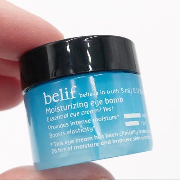Belif-Belif Moisturizing Eye Bomb Essential Eye Cream 5ml - Brandat Outlet