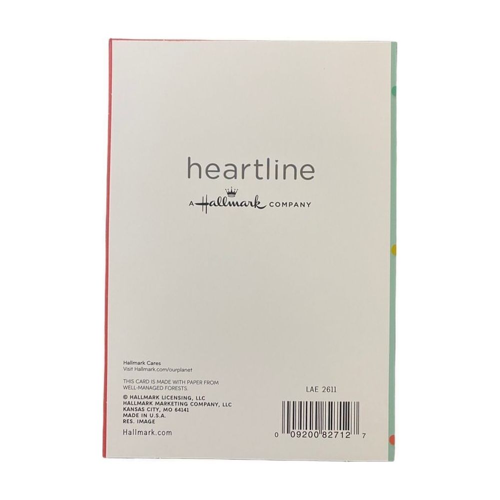 Hallmark-Birthday Card with Envelope - Heartline by Hallmark - "COUNT ME IN!" - Brandat Outlet