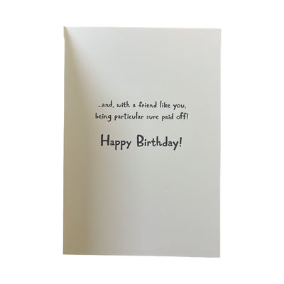 Hallmark-Birthday Card with Envelope - Heartline by Hallmark - "My Friends are a reflection of my good taste" - Brandat Outlet