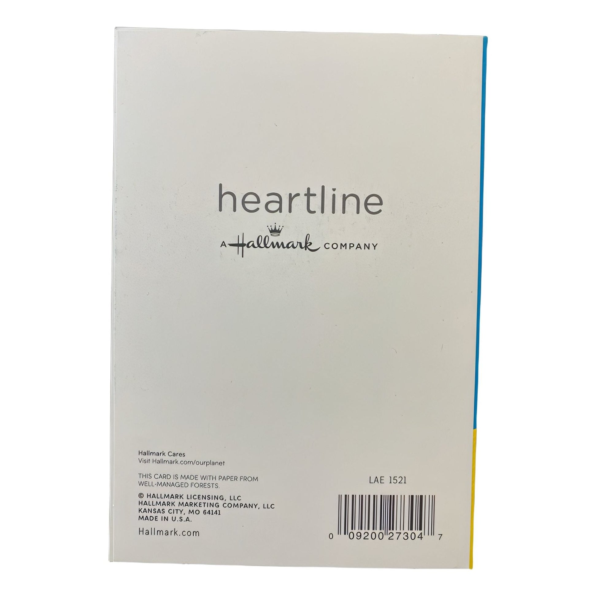 Hallmark-Birthday Card with Envelope - Heartline by Hallmark - "My Friends are a reflection of my good taste" - Brandat Outlet