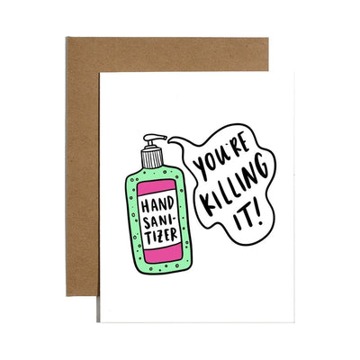 Brittany Paige-Brittany Paige You're Killing It Hand Sanitizer Card - Brandat Outlet