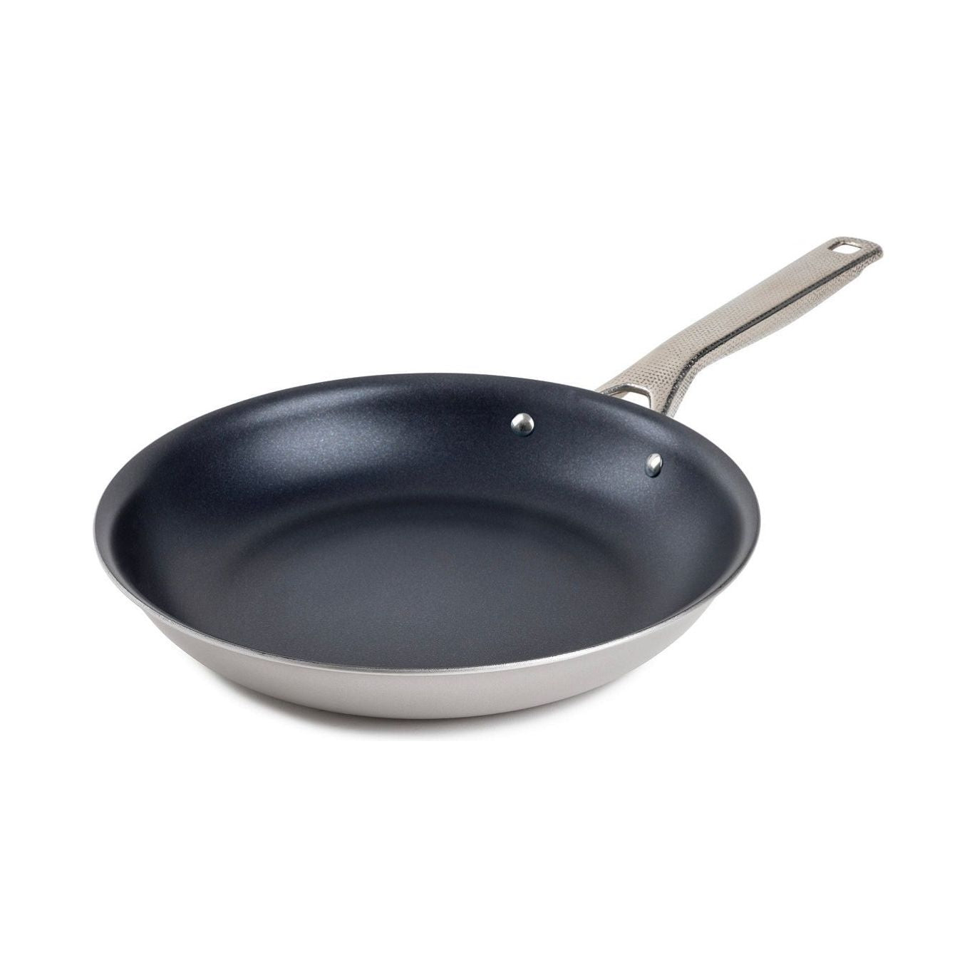 Brooklyn Steel Co.-Brooklyn Steel Co. Interstellar 12" Flared Sparkle Frypan with Hammered Handle (Charcoal) - Brandat Outlet