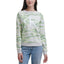 Calvin Klein-Calvin Klein Camo-Print Logo Top for Women, Green, Size: XL - Brandat Outlet