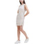 Calvin Klein-Calvin Klein Cinched-Side Sleeveless Dress - Birch - Brandat Outlet