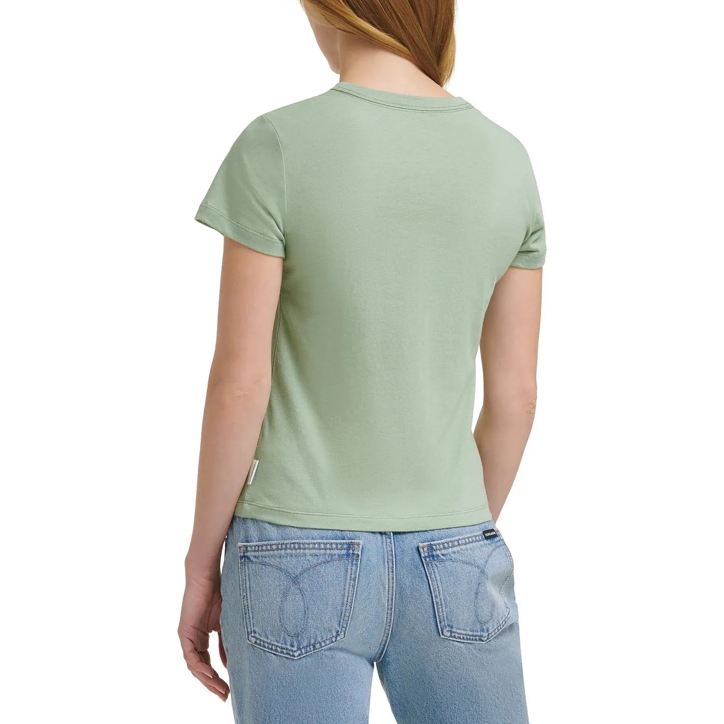 Calvin Klein-Calvin Klein Jeans Logo T-Shirt, Green, Size: XL - Brandat Outlet