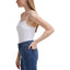 Calvin Klein-Calvin Klein Jeans Square Neck Bodysuit - White - Brandat Outlet