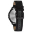 CARAVELLE DESIGNED BY BULOVA-CARAVELLE DESIGNED BY BULOVA Men's Black Nylon & Leather Strap Watch 41mm - Brandat Outlet