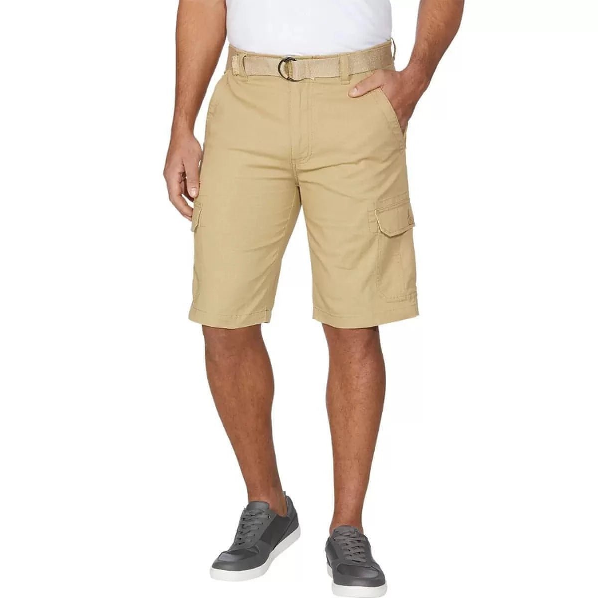 WearFirst-Cargo Short for Men - Wearfirst in Khaki - Brandat Outlet